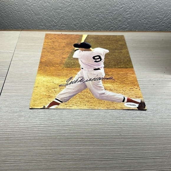 Ted Williams Boston Red Sox autograph photo - Picture 1 of 1